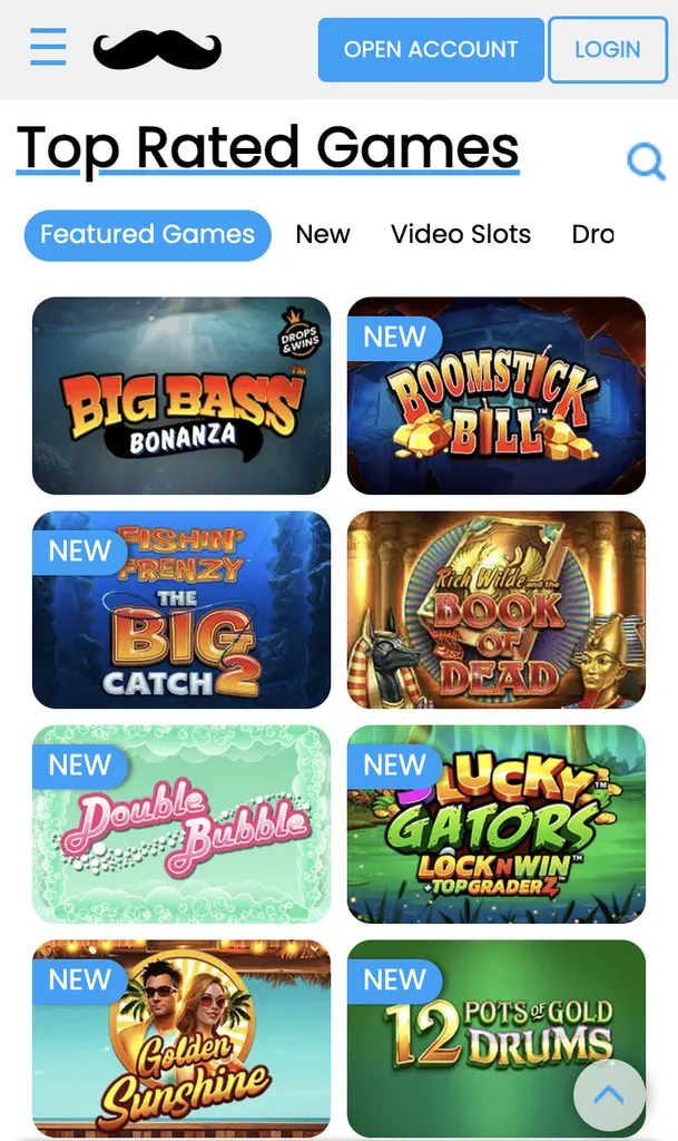 MrPlay UK Casino top rated games