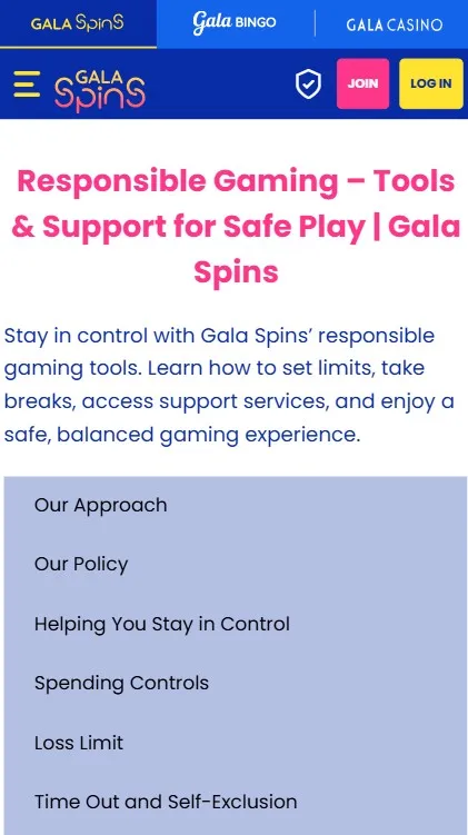 gala-spins-responsible-gambling