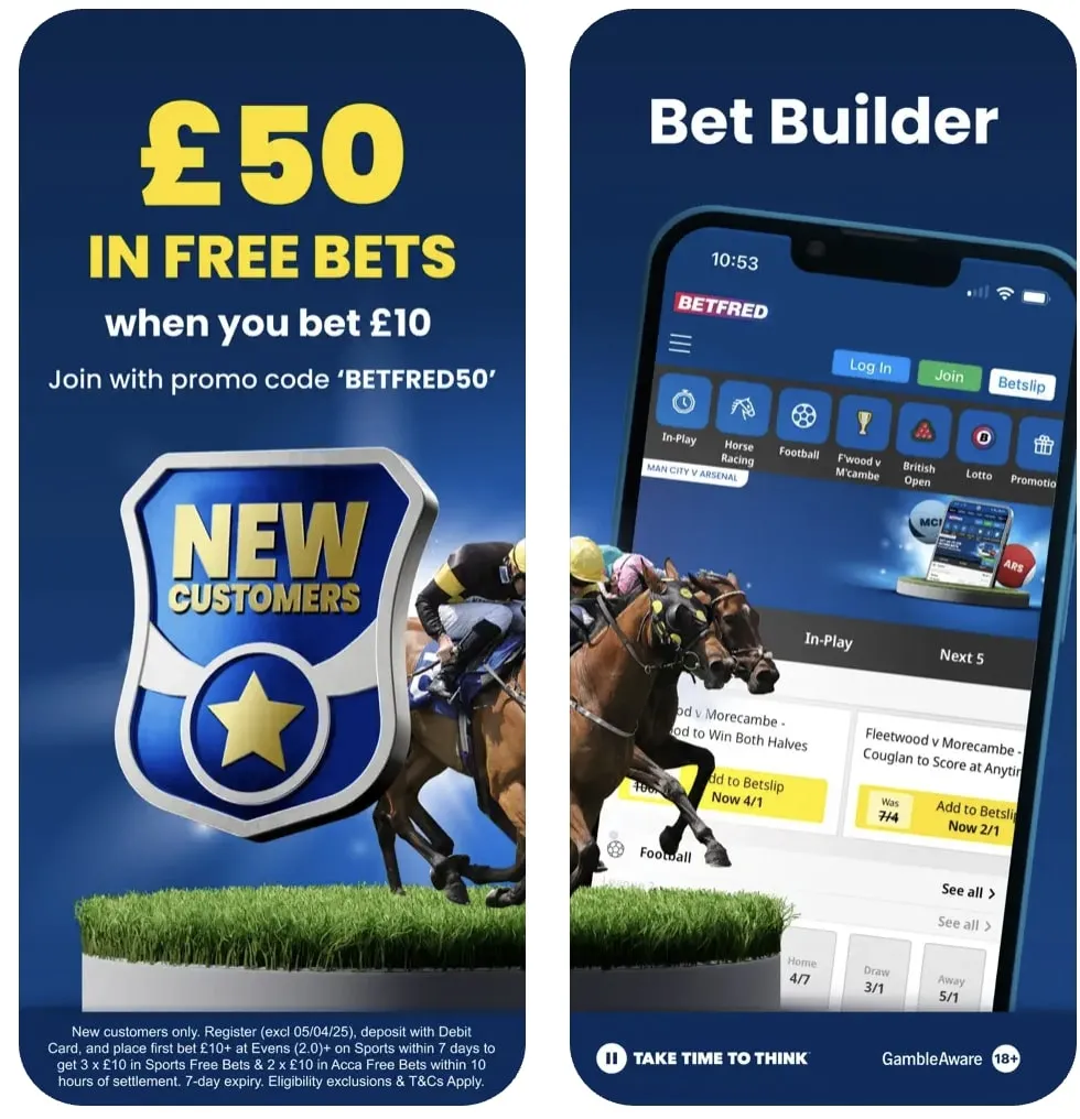 best uk betting apps: betfred