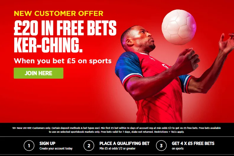 Ladbrokes sign-up offer