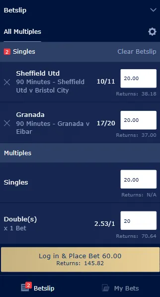 william hill football betslip