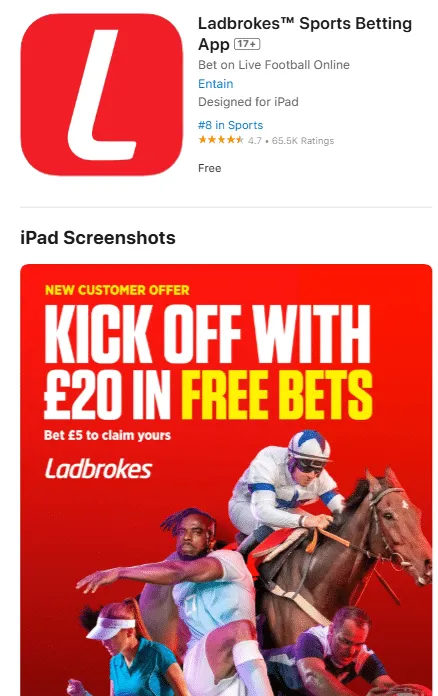 Ladbrokes on mobile: app review