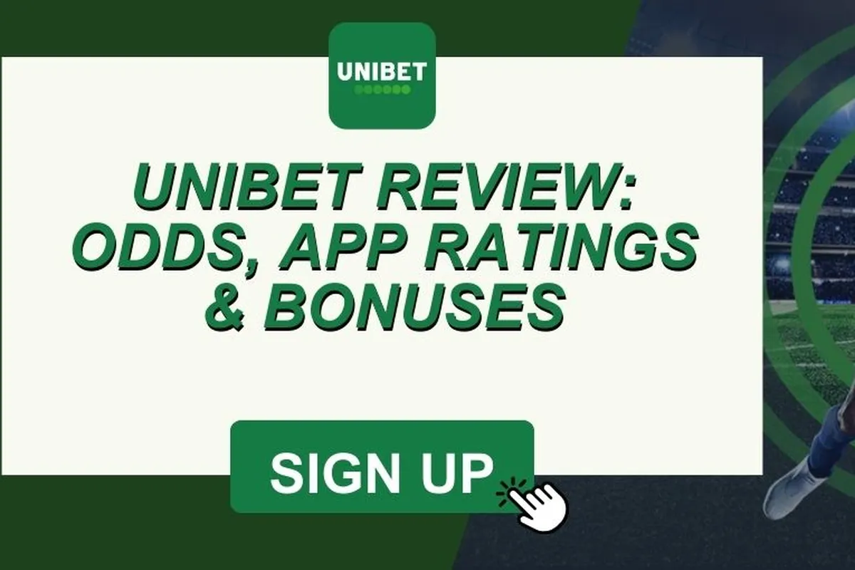 UniBet casino interface met bonuspromoties