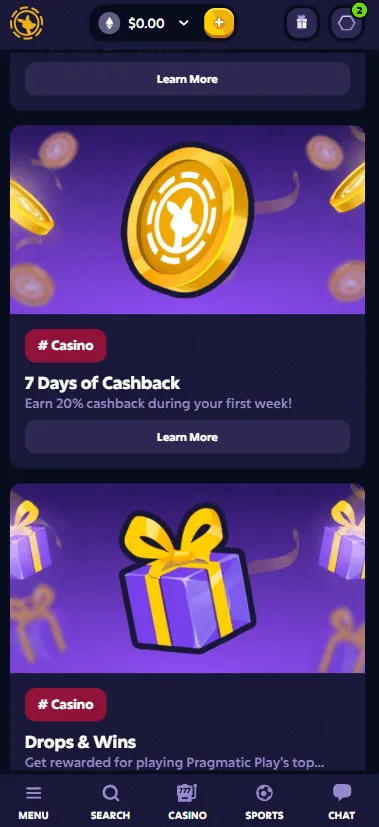 Roobet casino review: Canada sign up offer