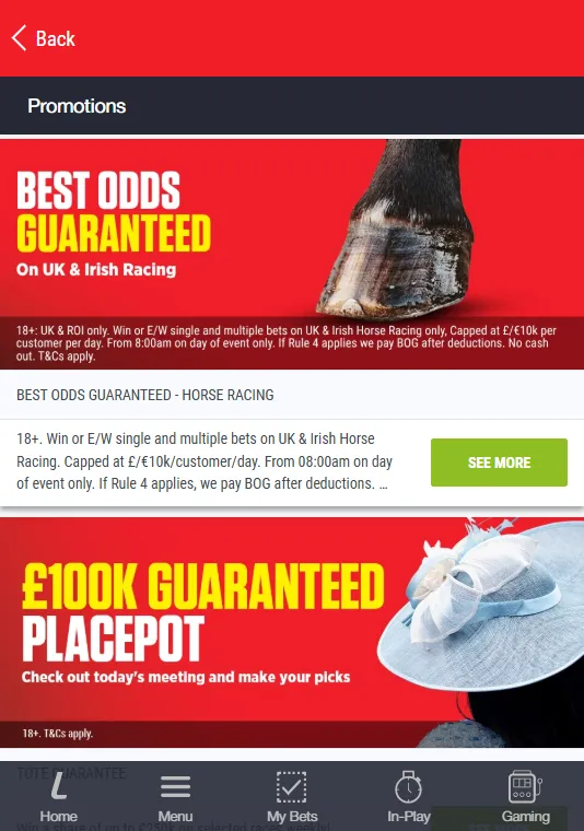 Ladbrokes Grand National offers for existing customers