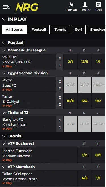 Activating NRG Bet Sign Up Offer promo code for exclusive betting deals