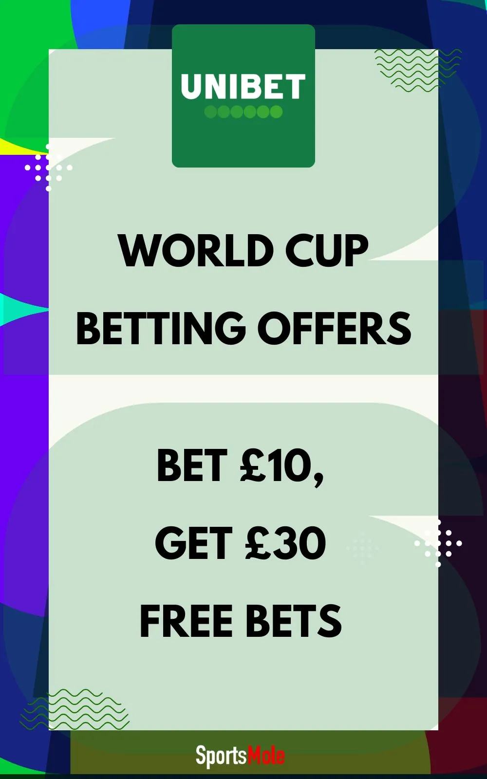 Current Unibet World Cup offers