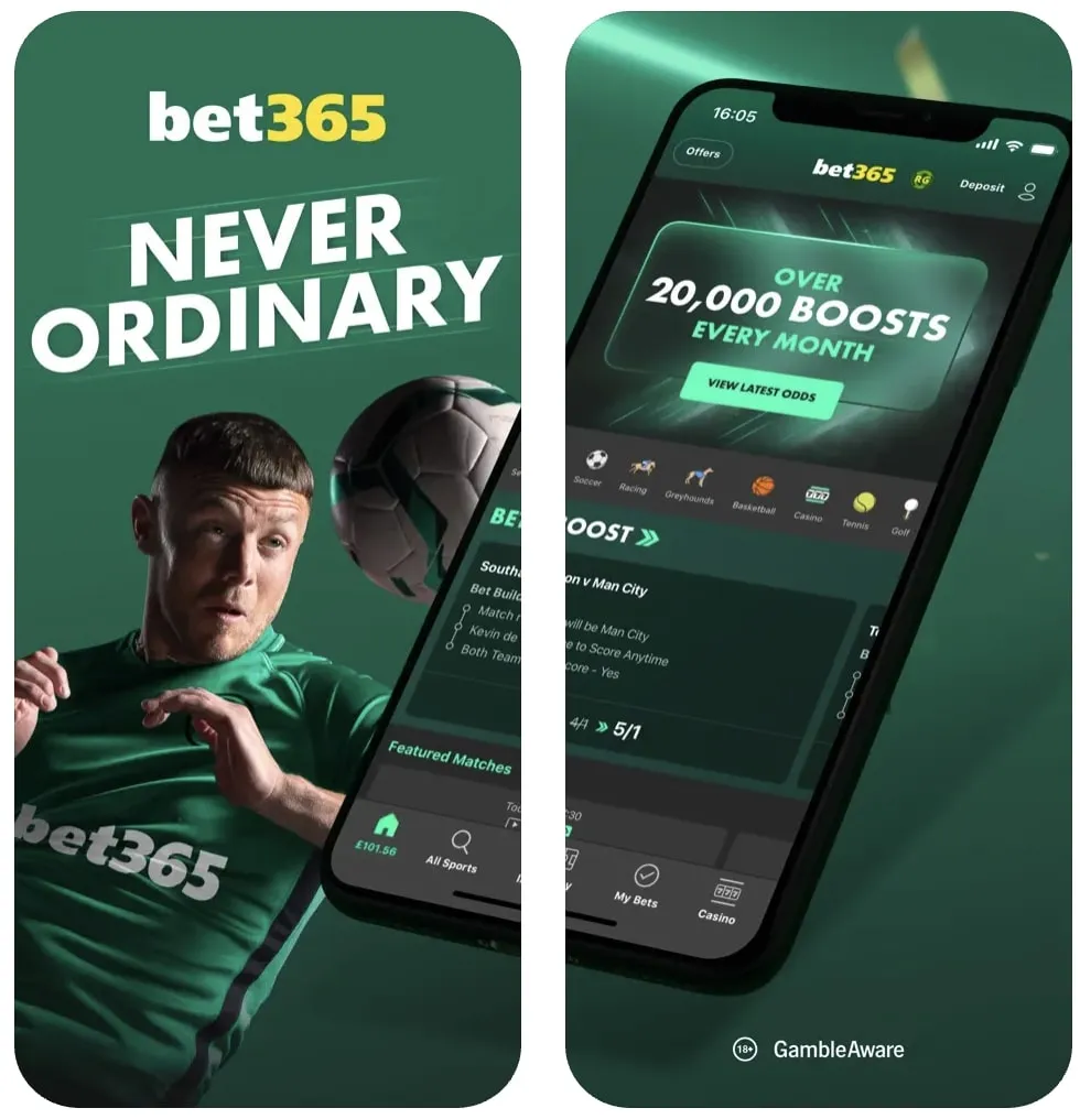 best betting apps: bet365 