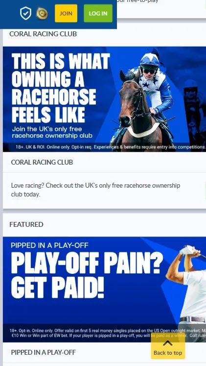 coral existing customer offer