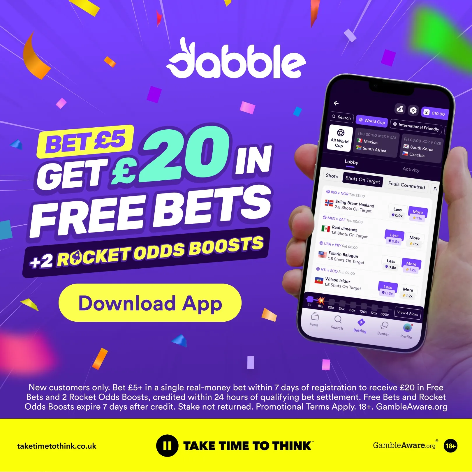Dabble welcome bonus 2026