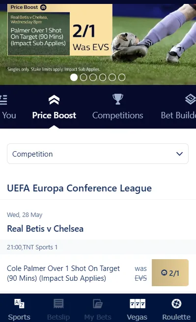 William Hill football betting