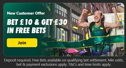 bet365 bonus code: bet £10 get £30