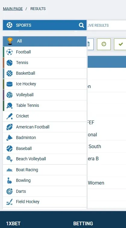 1xbet-sports-markets