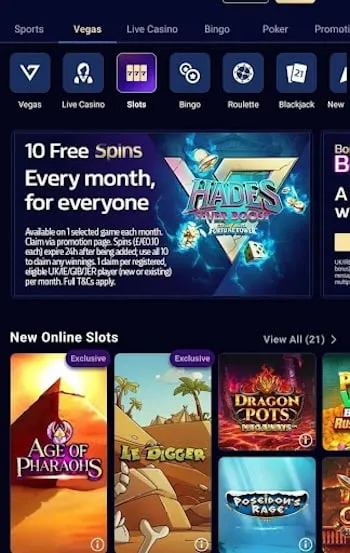 William Hill casino app