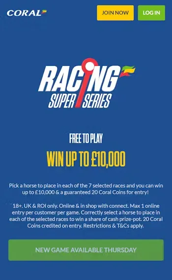 coral best cheltenham betting site: racing super series cheltenham 2026