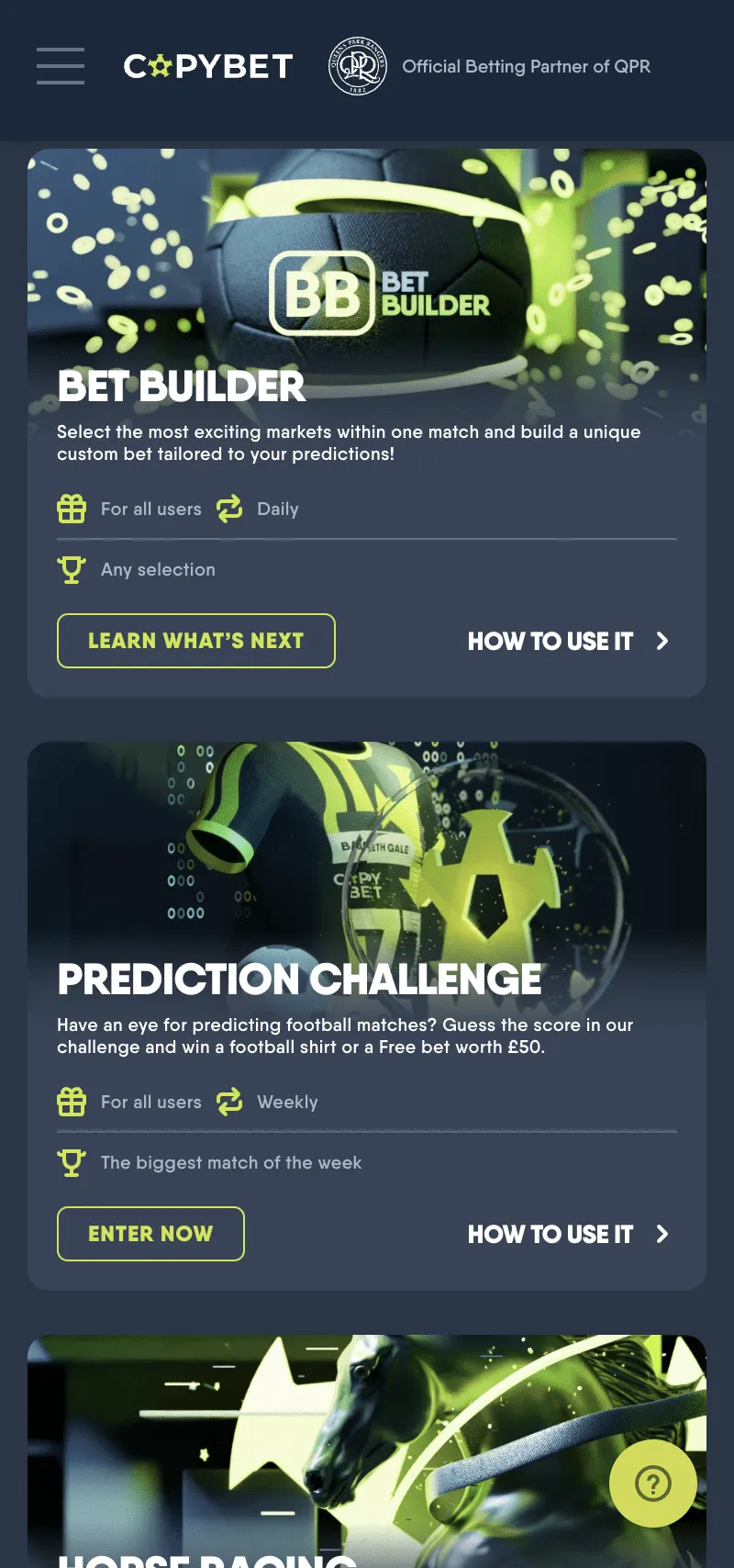 copybet promotions for existing players