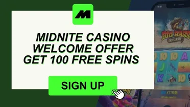 Midnite Casino welcome offer: Get 100 free spins in July 2026