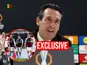 Aston Villa manager Unai Emery at press conference