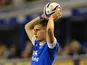 Everton's Luke Garbutt in action against Leyton Orient on August 29, 2012