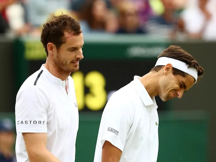 Andy Murray crashes out of Wimbledon doubles