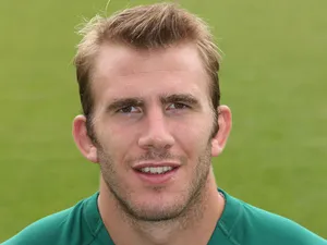 Tom Croft of Leicester Tigers poses for a portrait at the photocall held at Welford Road on August 16, 2013
