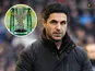 Mikel Arteta/EFL Cup composite