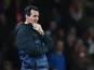 Arsenal manager Unai Emery on October 24, 2019