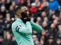 Arsenal forward Alexandre Lacazette in action during his side's Premier League clash with West Ham on January 12, 2019
