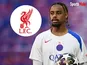 Bradley Barcola/Liverpool composite