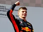 Max Verstappen pictured after the Austrian GP on July 1, 2018