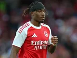 Arsenal's Noni Madueke pictured on August 6, 2025