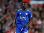 Leicester City midfielder Wilfred Ndidi in action during his side's Premier League opener against Manchester United.