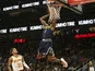 Denver Nuggets guard Will Barton (5) dunks against the Atlanta Hawks in the first half at State Farm Arena on January 7, 2019