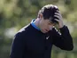 Rory McIlroy looks dejected during the first round at the BMW PGA Championship on September 19, 2019