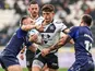Davy Litten pictured in action for Hull FC during a Super League match.