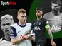 Richarlison/Dejan Kulusevski/Guglielmo Vicario/Cristian Romero composite