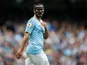 Ilkay Gundogan in action for Manchester City on August 19, 2018
