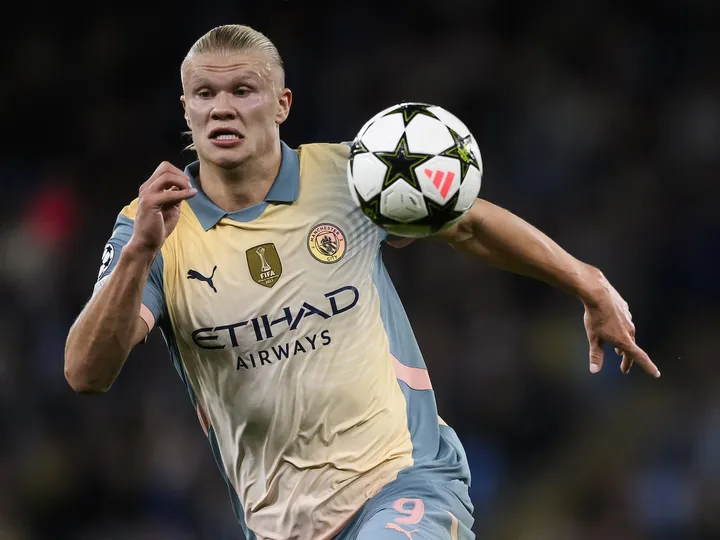 Haaland draws a rare blank as Inter Milan hold Man City in Champions League