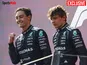 Mercedes drivers George Russell and Kimi Antonelli