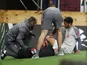 Liverpool's Joe Gomez receives treatment on December 5, 2018