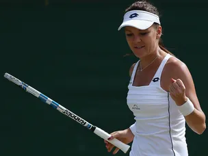 Radwanska too strong for Julia Goerges