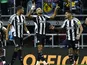 Joelinton celebrates for Newcastle United on December 30, 2025