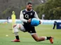 Joe Cokanasiga during an England training session on February 6, 2019