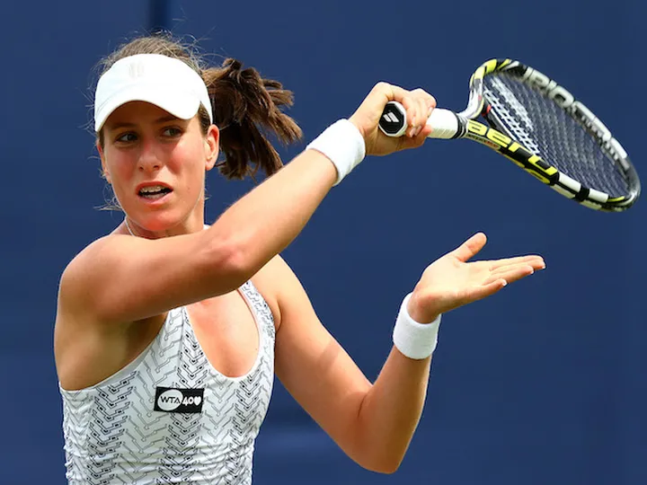 Johanna Konta exits Eastbourne
