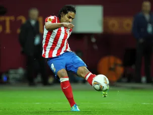 Falcao injured in Atletico win