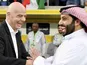 Fifa's president Gianni Infantino pictured in Saudi Arabia