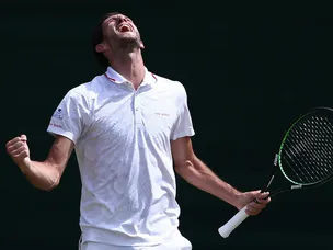 James Ward stuns Jiri Vesely at Wimbledon
