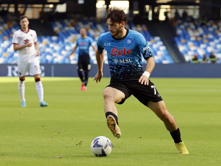 Christian Vieri compares Khvicha Kvaratskhelia to George Best