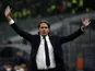 Inter Milan coach Simone Inzaghi on February 20, 2022