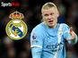 Erling Haaland/Real Madrid composite